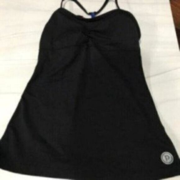 Pure Barre Women's Black & Blue Strappy Set Tank Top Size XS Bundle of 2 - Picture 8 of 8